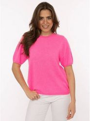 Zwillingsherz Sweter w kolorze różowym rozmiar: L. Różowe swetry Zwillingsherz, l, bez wzorów, z kaszmiru, bez ramiączek. Za 404.99 zł.