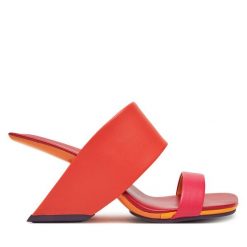 Klapki United Nude. Brązowe klapki United Nude, bez wzorów, bez obcasa, bez zapięcia. Za 859.99 zł.