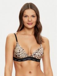 Guess Biustonosz bezfiszbinowy O5RC25 KCOJ0 Beżowy. Brązowe biustonosze Guess, z aplikacjami, z syntetyku. Za 129.99 zł.
