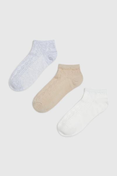Skarpety 3-pack. Skarpetki MOODO, bez wzorów, z bawełny. Za 34.99 zł.