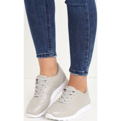 Szare Buty Sportowe Top Secret. Szare buty sportowe lifestyle Born2be, bez wzorów, z materiału, sportowe, bez zapięcia. Za 29.99 zł.