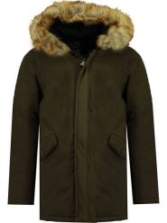 Canadian Peak Parka "Bagweak" w kolorze khaki rozmiar: 152. Brązowe płaszcze Canadian Peak, bez wzorów, bez kaptura. Za 189.29 zł.