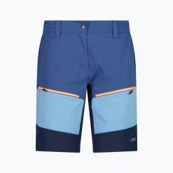 Spodenki damskie CMP Bermuda. Niebieskie szorty CMP, bez wzorów. Za 129.99 zł.