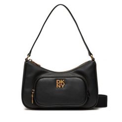 Torebka DKNY. Czarne torebki klasyczne DKNY, bez wzorów, klasyczne, bez dodatków. Za 1,409.00 zł.