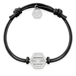 Bransoletka PHILIPP PLEIN. Czarne bransoletki Philipp Plein. Za 679.99 zł.