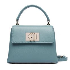 Torebka Furla. Niebieskie torebki klasyczne Furla, bez wzorów, klasyczne, bez dodatków. Za 1,779.00 zł.