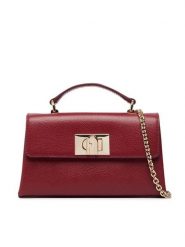 Furla Torebka 1927 Mini WE00423 ARE000 CN CGQ00 Bordowy. Czerwone kopertówki Furla, bez wzorów, ze skóry, wizytowe, bez dodatków. Za 1,104.00 zł.