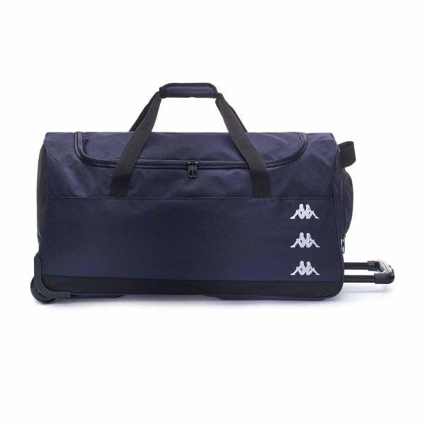 Torba na kółkach Kappa Garcisio. Niebieskie torby sportowe Kappa, bez wzorów. Za 447.50 zł.