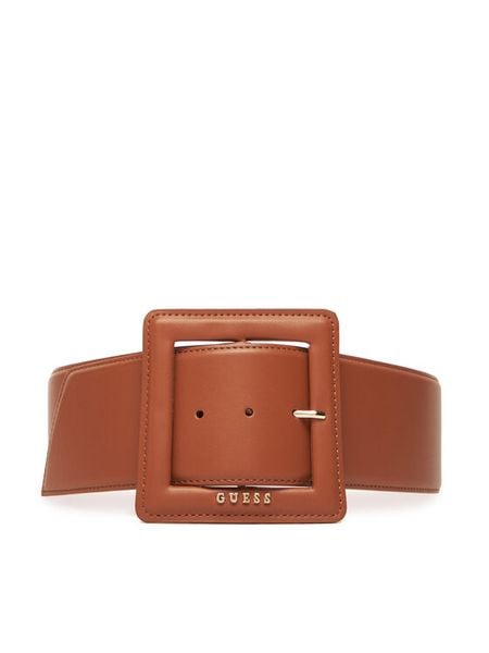 Guess Pasek Damski BW9245 P5370 Brązowy. Brązowe paski Guess, z aplikacjami, ze skóry. Za 149.99 zł.