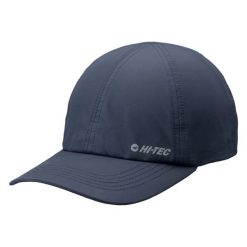 Czapka z daszkiem Hi-Tec Makato. Niebieskie czapki z daszkiem Hi-tec, bez wzorów, z materiału, sportowe. Za 60.95 zł.