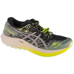 Buty do biegania Asics Fuji Lite 5 1012B690-001 czarne. Czarne buty do biegania bez wzorów, z gumy, bez zapięcia, do biegania. Za 787.57 zł.