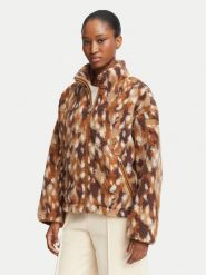 Napapijri Polar Shima NP0A8ANL Brązowy Regular Fit. Brązowe bluzy z polaru Napapijri, l, bez wzorów, z polaru. Za 969.99 zł.