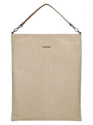 Wojas Skórzana torebka w kolorze beżowym - 35 x 42 x 4 cm rozmiar: onesize. Brązowe torebki klasyczne Wojas, bez wzorów, z materiału, na ramię, bez dodatków. Za 378.63 zł.
