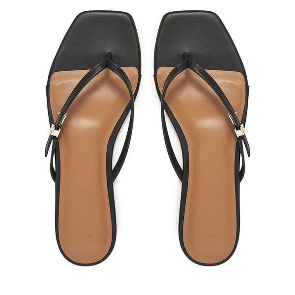 DR. BRINKMANN 700687-21 mittelbraun, klapki japonki damskie. Brązowe japonki Dr. Brinkmann, bez wzorów, ze skóry. Za 264.90 zł.