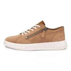Buty do chodzenia damskie Ecco Move. Brązowe buty treningowe ECCO, bez wzorów, z kauczuku, bez zapięcia, trekkingowe. Za 558.00 zł.