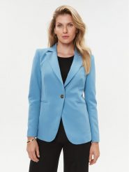Rinascimento Marynarka CFC0114945003 Niebieski Regular Fit. Niebieskie marynarki i żakiety Rinascimento, m, bez wzorów, z syntetyku, bez ramiączek. Za 429.99 zł.