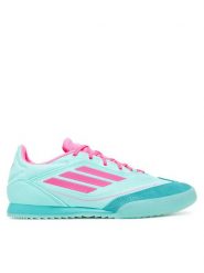 Adidas Buty do piłki nożnej F50 Messi Freestyle Indoor JH8831 Turkusowy. Niebieskie buty sportowe lifestyle adidas, bez wzorów, z materiału, bez zapięcia. Za 449.99 zł.
