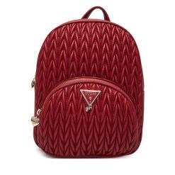 Plecak Guess. Czerwone plecaki Guess, z aplikacjami, bez dodatków. Za 279.99 zł.