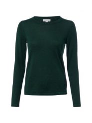 Brookshire Sweter z dzianiny merino Kobiety Wełna zielony, L. Zielone swetry brookshire, l, bez wzorów, z dzianiny, klasyczne, bez ramiączek. Za 249.95 zł.
