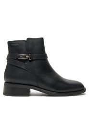 Vagabond Shoemakers Botki Sheila 5635-301-20 Czarny. Czarne botki Vagabond Shoemakers, bez wzorów, ze skóry, bez obcasa, na płaskiej podeszwie, bez zapięcia. Za 429.99 zł.