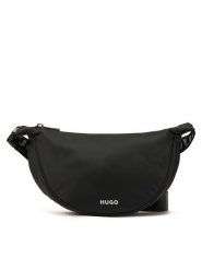 HUGO Saszetka Bel M. Crossbody 50536064 102603668 01 Czarny. Czarne listonoszki Hugo, bez wzorów, z materiału, bez dodatków. Za 319.99 zł.