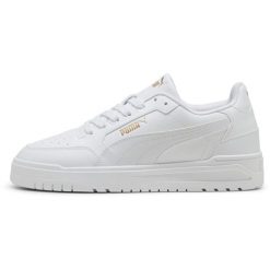 Buty sportowe Puma Shuffle Downtown. Białe buty sportowe lifestyle Puma, bez wzorów, sportowe, bez zapięcia. Za 270.26 zł.