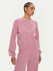Pinko Sweter Acciuga 101568 A115 Różowy Regular Fit. Czerwone swetry Pinko, xs, bez wzorów, z syntetyku, bez ramiączek. Za 419.99 zł.