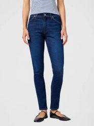WRANGLER DAMSKIE SPODNIE JEANSOWE WRANGLER SIENNA WEATHERED RINSE 112362642. Jeansy Wrangler, l, bez wzorów, z jeansu. Za 199.99 zł.