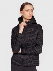 4F Kurtka puchowa H4Z22-KUDP003 Czarny Regular Fit. Czarne kurtki 4f, s, bez wzorów, z puchu, bez kaptura. Za 199.99 zł.