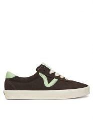 Vans Tenisówki Pop Pistachio Green VN000D1PE2Y1 Czarny. Czarne trampki Vans, bez wzorów, z materiału, bez zapięcia. Za 259.99 zł.