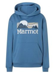 Marmot Bluza "Coastal" w kolorze niebieskim rozmiar: XL. Niebieskie bluzy Marmot, xl, bez wzorów, bez ramiączek, z kapturem. Za 141.85 zł.