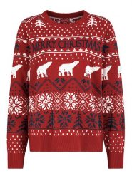 Sublevel Sweter w kolorze czerwonym rozmiar: XL. Czerwone swetry Sublevel, xl, bez wzorów, bez ramiączek. Za 101.95 zł.