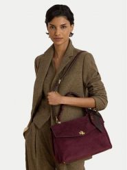 LAUREN RALPH LAUREN Torebka Farrah 431P18402002 Bordowy. Czerwone torebki klasyczne Lauren Ralph Lauren, bez wzorów, ze skóry, bez dodatków. Za 2,199.00 zł.