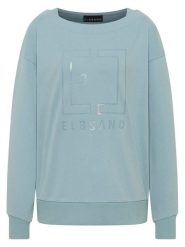 ELBSAND Bluza "Fenja" w kolorze błękitnym rozmiar: L. Niebieskie bluzy ELBSAND, l, bez wzorów, bez ramiączek, bez kaptura. Za 176.08 zł.