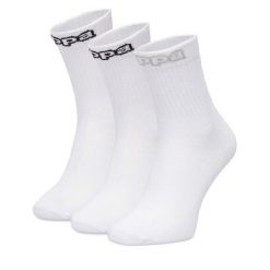 Skarpety długie Kappa. Białe skarpetki Kappa, bez wzorów. Za 34.99 zł.