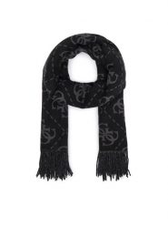 Guess Szalik AW5217 VIS03 Czarny. Czarne szaliki i kominy Guess, z aplikacjami, z poliesteru. Za 234.99 zł.