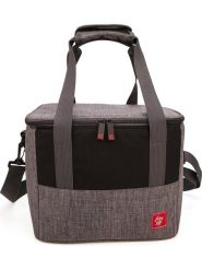 IRIS Barcelona Torba termiczna "Cooler" w kolorze szarobrązowym - 33 x 26,5 x 25,5 cm rozmiar: onesize. Brązowe torby sportowe IRIS Barcelona, bez wzorów, z materiału, przez ramię. Za 86.99 zł.