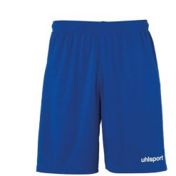 Spodenki bez zapięcia Uhlsport Center Basic. Niebieskie szorty Uhlsport, bez wzorów, sportowe. Za 106.50 zł.