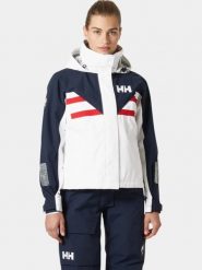 Kurtka Żeglarska Damska Helly Hansen Quayside. Białe kurtki Helly Hansen, xs, bez wzorów, z poliesteru, sportowe, bez kaptura. Za 999.00 zł.