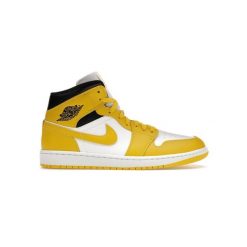 Buty damskie Nike Air Jordan 1 Mid. Białe buty do biegania Jordan, bez wzorów, bez zapięcia, do biegania, Nike Air Jordan. Za 599.99 zł.