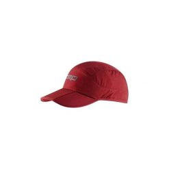 Sportowa czapka z daszkiem do biegania unisex lekka regulowana CORE Run CEP. Czerwone czapki z daszkiem CEP, bez wzorów, sportowe. Za 84.00 zł.