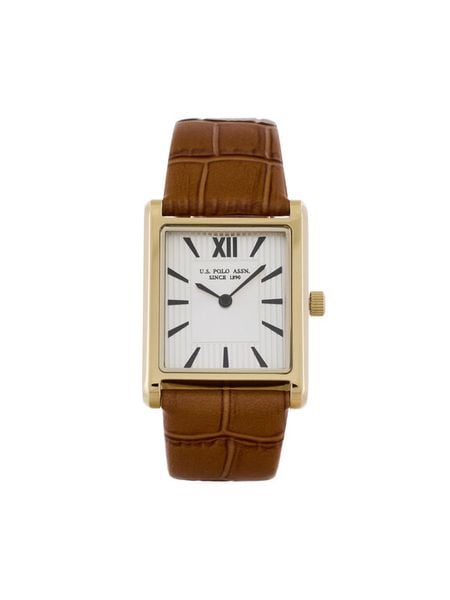U.S. Polo Assn. Zegarek Vivian USP8415YG Brązowy. Brązowe, analogowe zegarki U.S. Polo Assn. Za 559.99 zł.