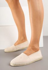 Beżowe Espadryle Vices na Podeszwie z Plecionki Sesaniela. Brązowe espadryle Born2be, bez wzorów, z jeansu, boho, bez obcasa, na obcasie. W wyprzedaży za 46.74 zł.