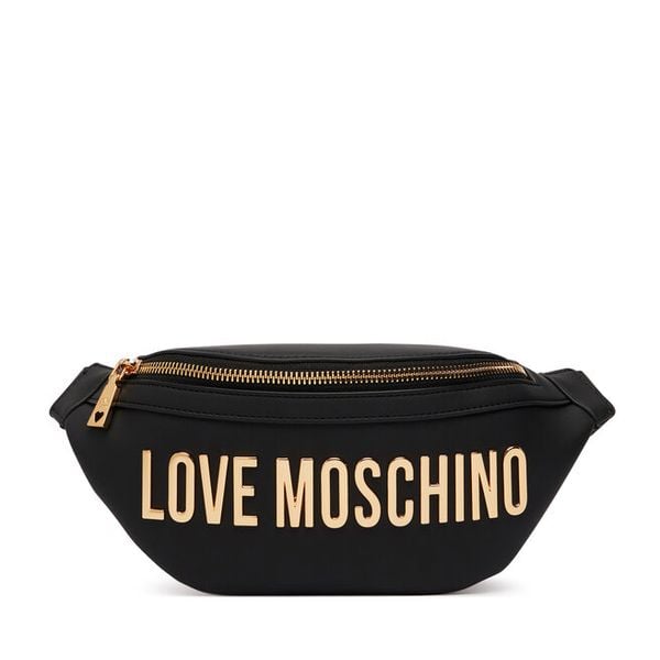 Nerka LOVE MOSCHINO. Czarne nerki i saszetki Love Moschino, bez wzorów, bez dodatków. Za 859.99 zł.