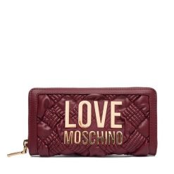 Portfel LOVE MOSCHINO. Czerwone portfele Love Moschino, bez wzorów. Za 639.99 zł.