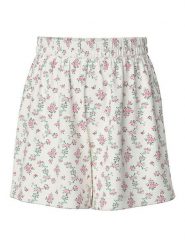 Pieces Szorty "Nya" w kolorze kremowo-jasnoróżowym rozmiar: M. Brązowe szorty Pieces, bez wzorów, z wiskozy. Za 73.93 zł.