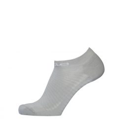 Skarpetki do biegania dla dorosłych Odlo Ceramicool INVISIBLE. Białe skarpetki ODLO, bez wzorów, z dzianiny. Za 69.99 zł.