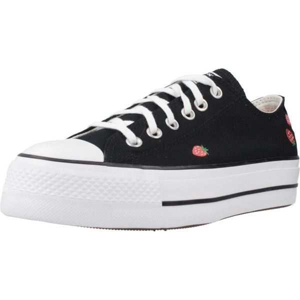 Buty CONVERSE CHUCK TAYLOR ALL STAR LIFT OX Czarny. Czarne buty sportowe lifestyle Converse, bez wzorów, retro, bez zapięcia. Za 398.95 zł.