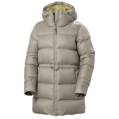 Parka dla kobiet Helly Hansen Essence. Brązowe płaszcze Helly Hansen, na zimę, bez wzorów, z syntetyku, bez kaptura. W wyprzedaży za 1,175.90 zł.