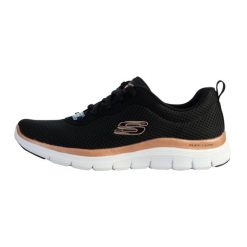 Buty sportowe damskie Skechers Flex Appeal 4.0 Brillant View. Białe buty do biegania Skechers, bez wzorów, bez zapięcia, do biegania. Za 252.99 zł.
